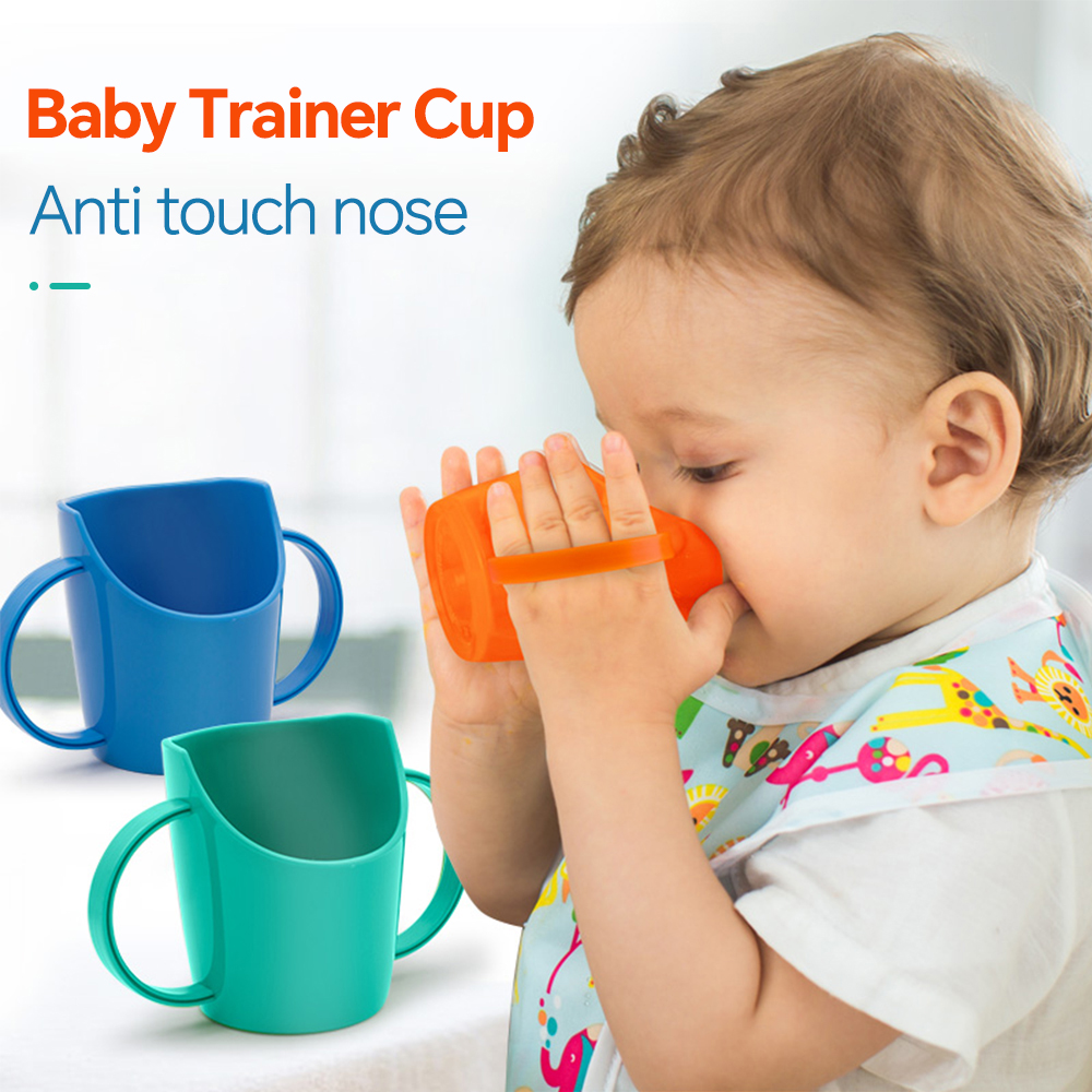 Snack Cup Toddler - 아기는 물컵 마시는 법을 배우고, 아기는