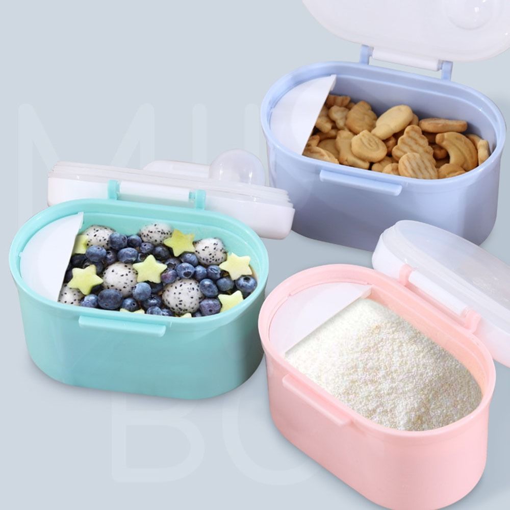 Baby Food Category - 스쿱이 포함된 휴대용 유아용 분유 상자