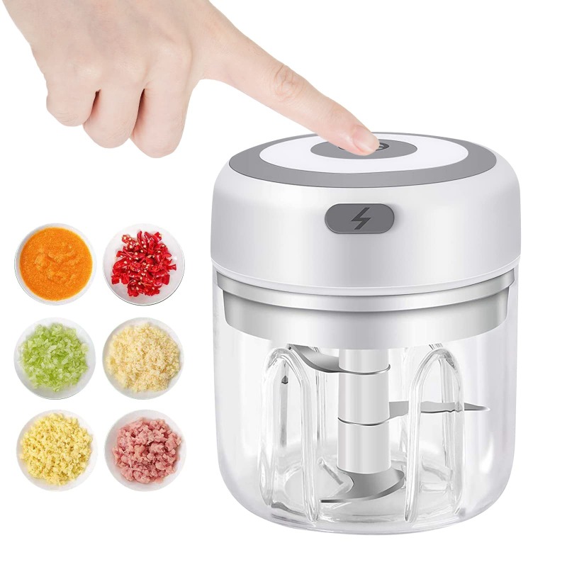 Baby Food Processor - 250ML 전기 마늘 분쇄기 가정용 다기능