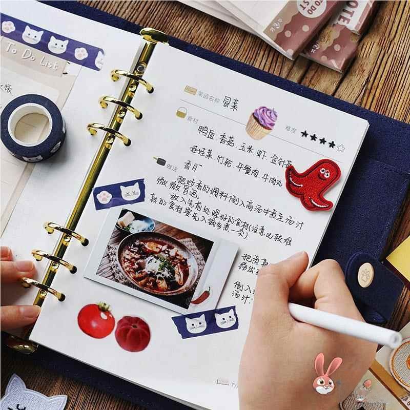 Baby Food Diary - 창의적인 손글씨 레시피 노트, DIY 요리책,