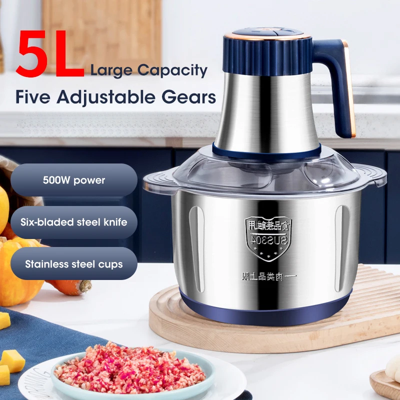 5L 전기 고기 분쇄기 304 스테인리스 스틸 식품 분 - Baby Food Meat 리뷰 및 가격