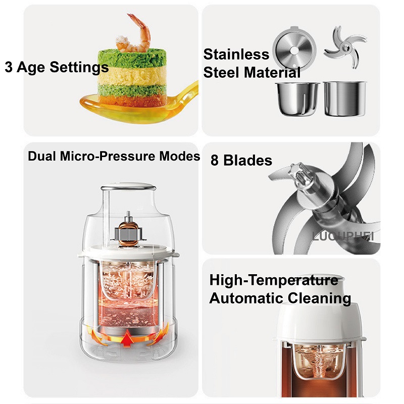 220V 베이비 푸드 프로세서 올스틸 베이비 푸드 메이 - Baby Food Processor 리뷰 및 가격