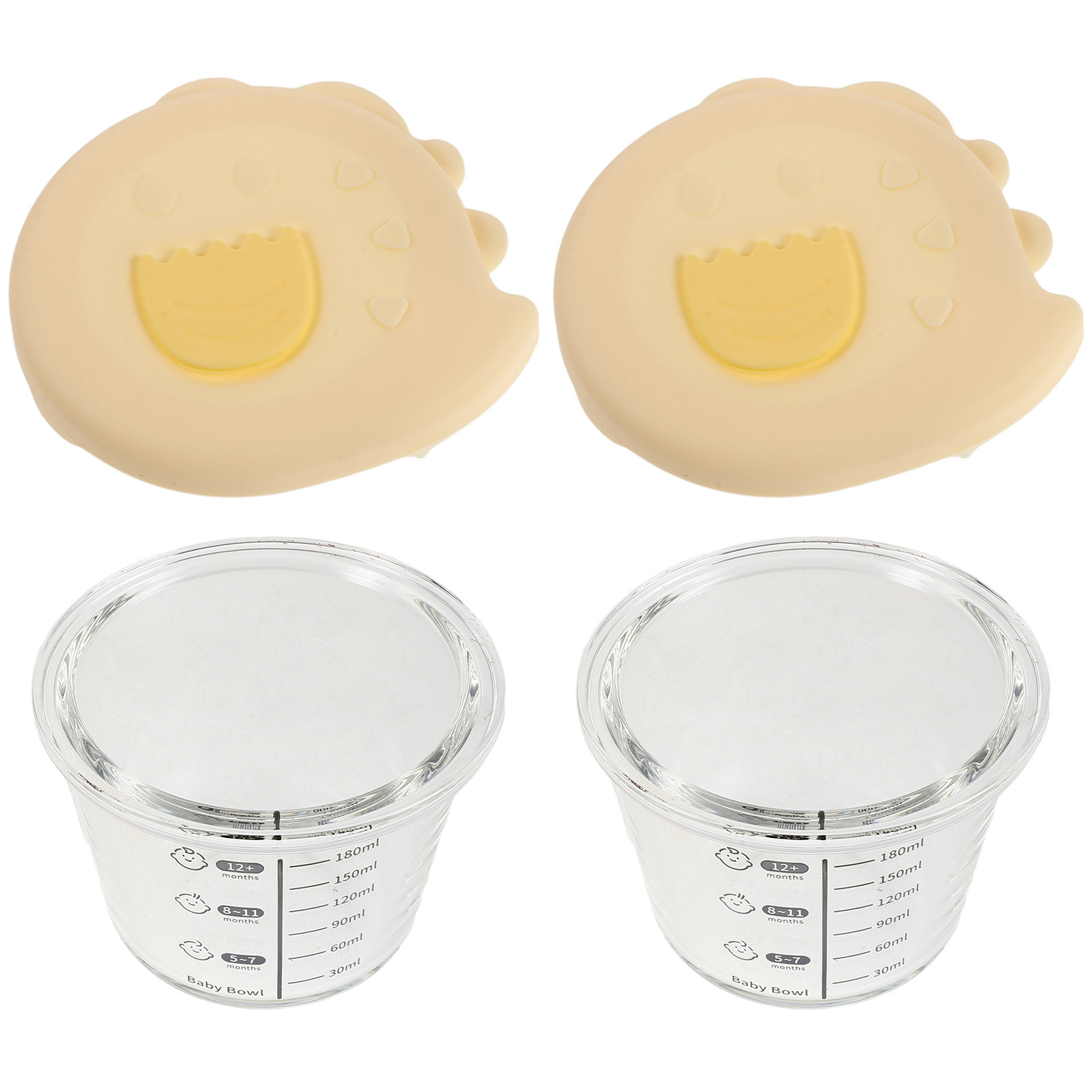 2Pcs 유리 베이비 푸드 저장 용기 230Ml 누출  - Baby Food Containers Glass 리뷰 및 가격