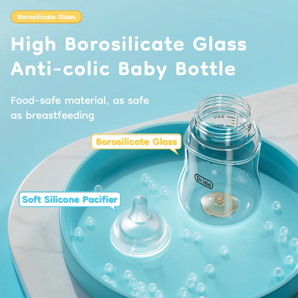 신생아 수유 유리병 80/160/240ml 고붕규산염  - Baby Food Containers Glass 리뷰 및 가격