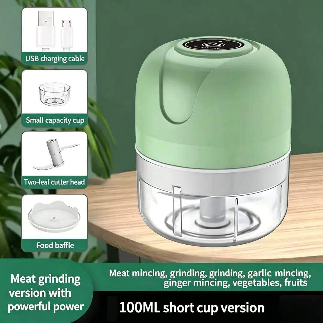23W USB 충전식 전기 마늘 다지기 100ML/25 - Baby Food Processor 리뷰 및 가격