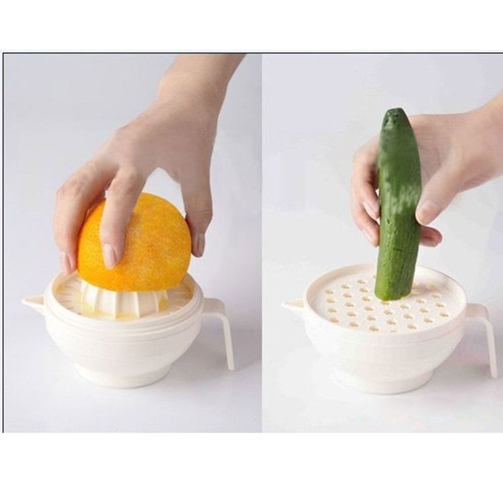 7개 세트 휴대용 식품 분쇄 그릇 세트 감귤 착즙기 식 - Baby Food Set 리뷰 및 가격