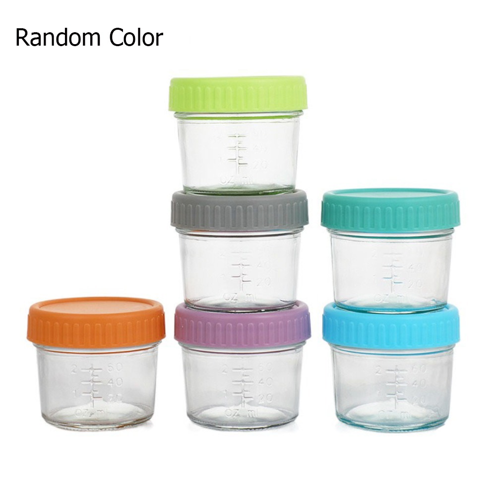 6개 다용도 유리 이유식 병 재사용 가능 눈금 표시 소 - Baby Food Containers Glass 리뷰 및 가격