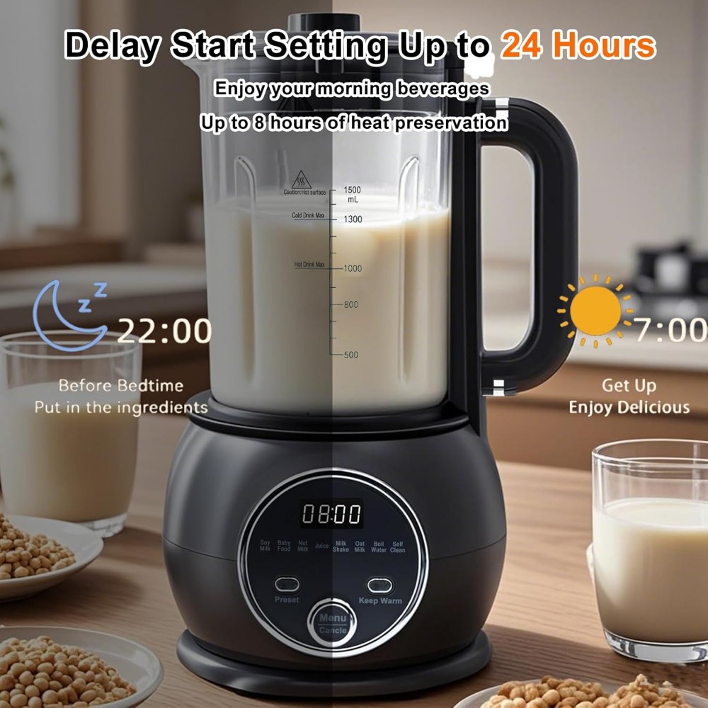 10가지 기능을 하나로! 넛밀크 메이커 핫 블렌더 51 - Baby Food Oats 리뷰 및 가격
