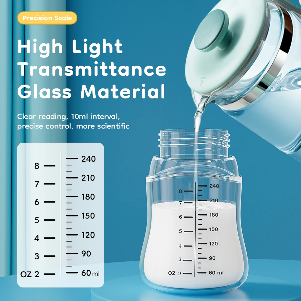 아기 젖병 고붕규산 유리 80/160/240ml 넓은  - Baby Food Containers Glass 리뷰 및 가격