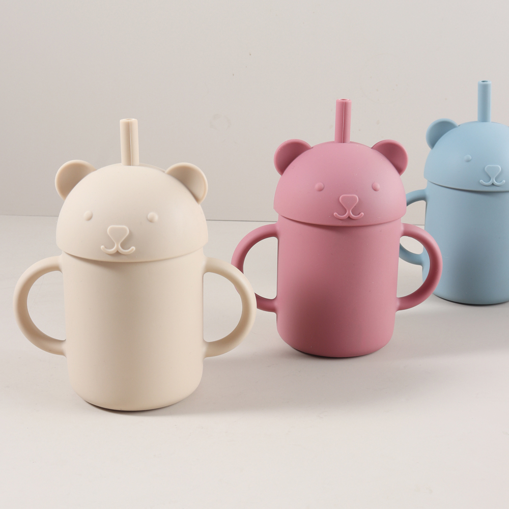 1PC 개인화 된 사용자 정의 이름 패턴 실리콘 밀짚  - Snack Cup Toddler 리뷰 및 가격