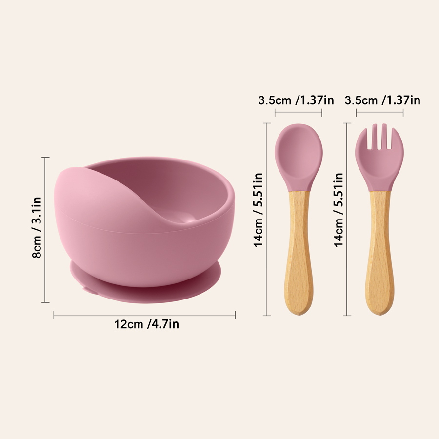 Mamaplan 3PCS 아기 실리콘 먹이 세트 유아  - Baby Food Utensil 리뷰 및 가격