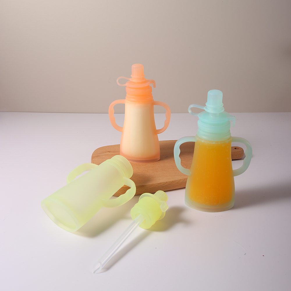 새로운 재사용 가능 실리콘 모유 저장팩, 누수 방지 흡 - Baby Food Category 리뷰 및 가격