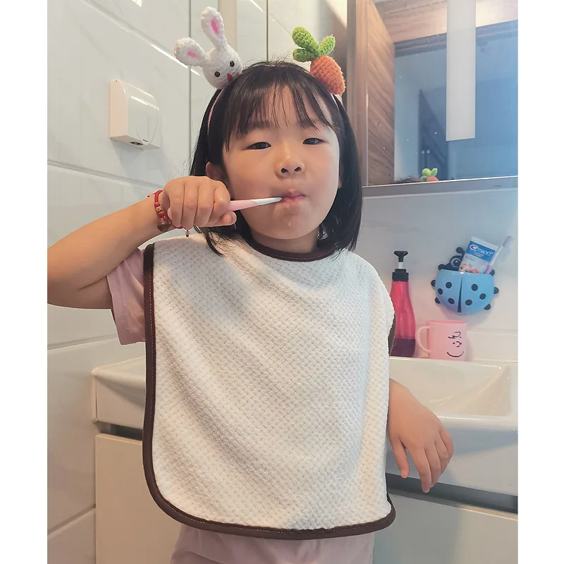 아기 침 흡수 타월 방수 유아 턱받이 어린이 식사용 앞 - Baby Food Apron 리뷰 및 가격
