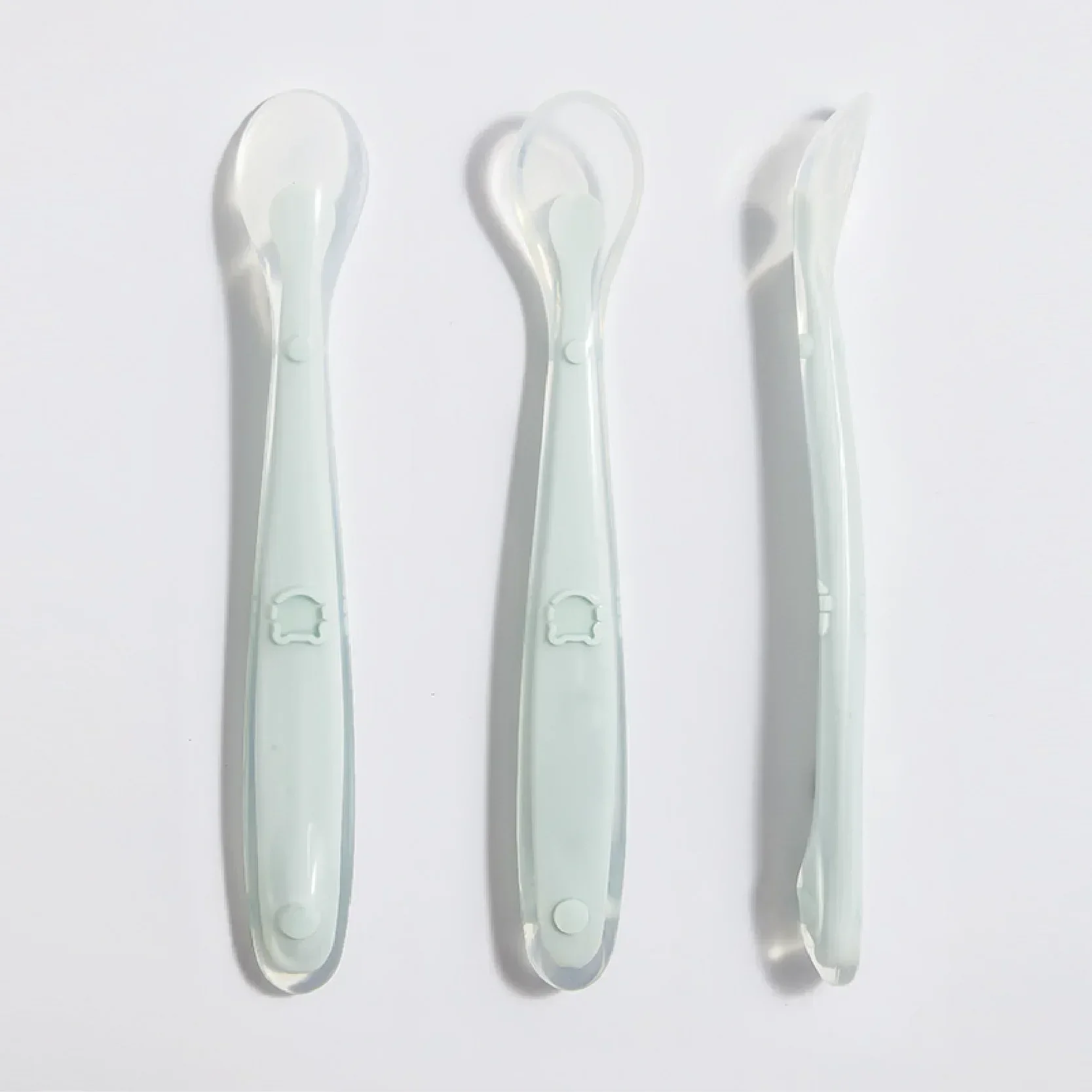 부드러운 실리콘 아기 숟가락 유아 보완 식품 먹이 훈련 - Baby Food Utensil 리뷰 및 가격