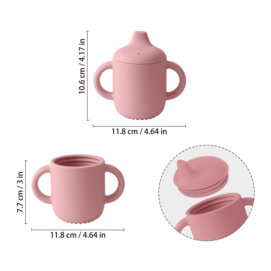 유아 및 어린이를위한 1PCS 아기 먹이 실리콘 컵 휴 - Snack Cup Toddler 리뷰 및 가격