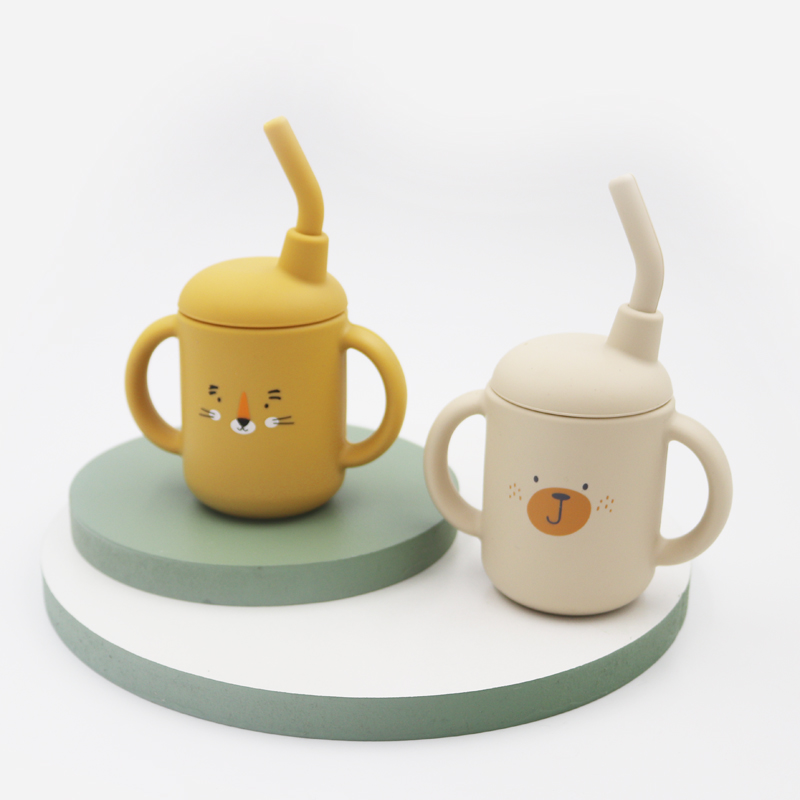 새로운 만화 디자인 120ML 아기 실리콘 빨대컵 BP - Snack Cup Toddler 리뷰 및 가격