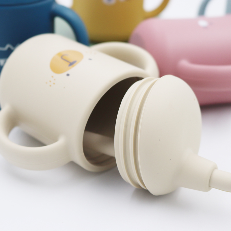 새로운 만화 디자인 120ML 아기 실리콘 빨대컵 BP - Snack Cup Toddler 리뷰 및 가격