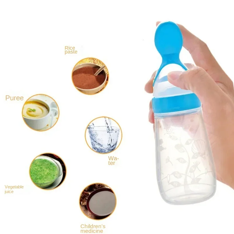 안전한 아기 젖병 숟가락 우유 병 아기 훈련 피더 식품 - Baby Food Utensil 리뷰 및 가격