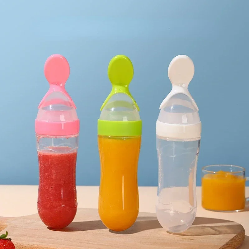 안전한 아기 젖병 숟가락 우유 병 아기 훈련 피더 식품 - Baby Food Utensil 리뷰 및 가격