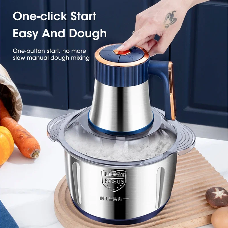 고급 5L 304 스테인리스 스틸 전기 고기 분쇄기 다 - Baby Food Processor 리뷰 및 가격