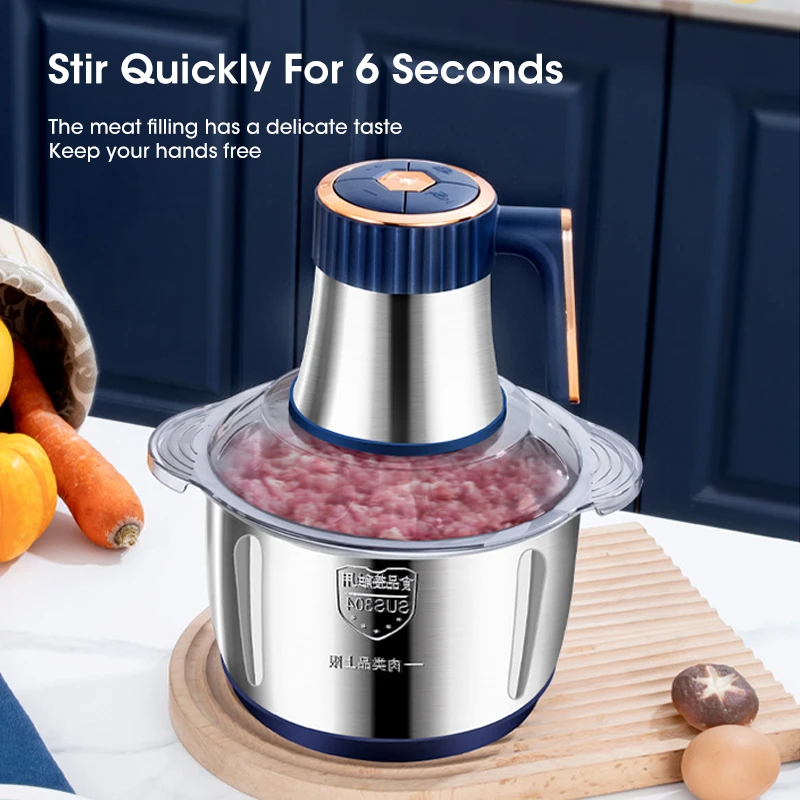 고급 5L 304 스테인리스 스틸 전기 고기 분쇄기 다 - Baby Food Processor 리뷰 및 가격