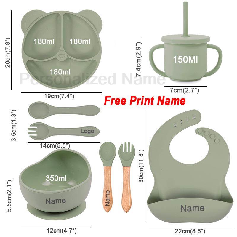 아기 빨판 그릇에 대 한 먹이 세트 실리콘 어린이를위한 - Baby Food Utensil 리뷰 및 가격
